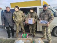 Нашим захисникам на фронті відвезли шепетівської куті