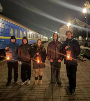 Вифлеємський Вогонь Миру прибув до Шепетівки