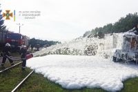 На станції Шепетівка ліквідовували умовну пожежу