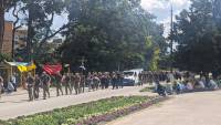 Славута попрощалася із полеглим захисником Олександром Сивоконюком