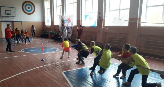 У Шепетівській школі-інтернат пройшли спортивні змагання