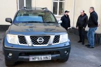 Зенітно-кулеметний батальйон отримав автомобіль від шепетівського бізнесу