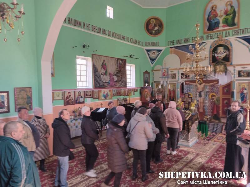 У храмі села Ріпки вперше прозвучала молитва українською мовою