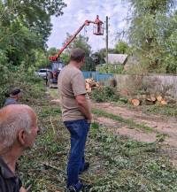 Грицівська громада досі оговтується від потужної бурі з градом (відео)
