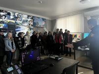 Школярам громади рятувальники показали Пункт зв'язку частини