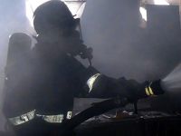 По вулиці Довженка горів будинок