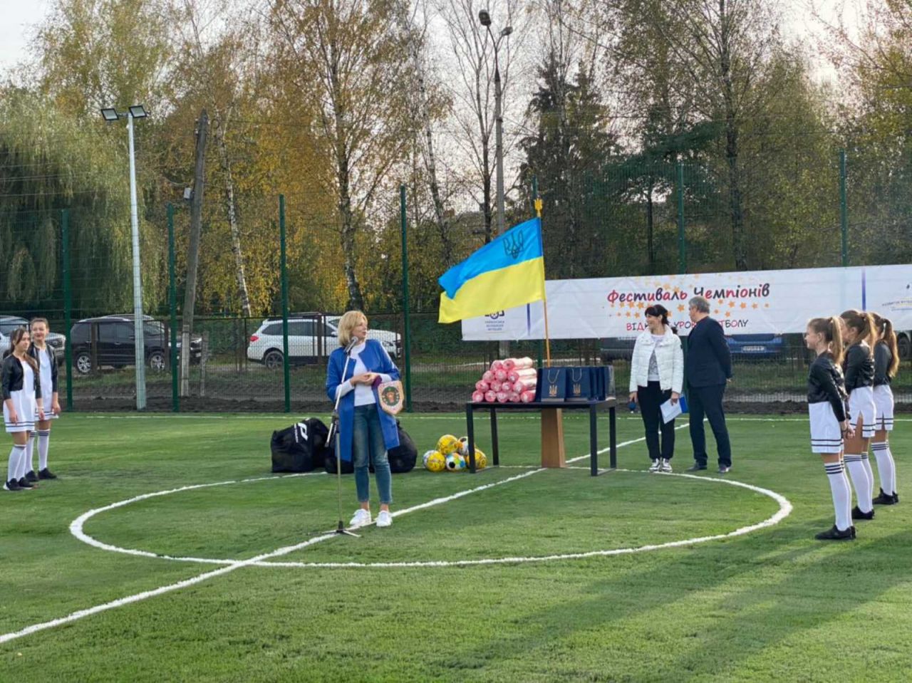 Не прагнути в Європу, а будувати її в Україні: у Шепетівці відкрили другий спортивний майданчик