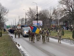 Славутська громада прощалася із захисником Артуром Олександровичем Бойком