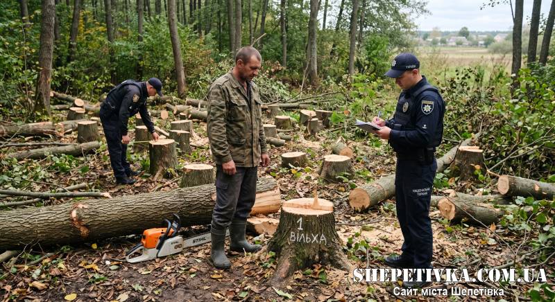 Зрубав 31 дерево на 236 тисяч гривень: на Шепетівщині суд виніс вирок «чорному лісорубу»