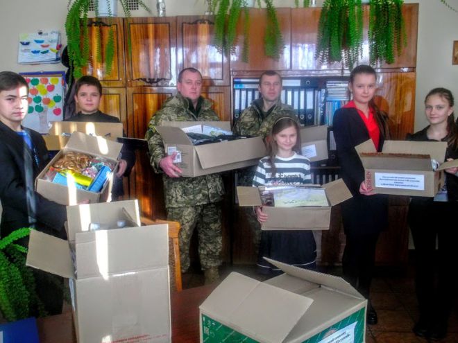 Учні НВК №2 зібрали допомогу для наших захисників Вітчизни