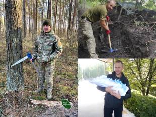Ліс рятує добровольця з Шепетівщини, який втратив на війні брата