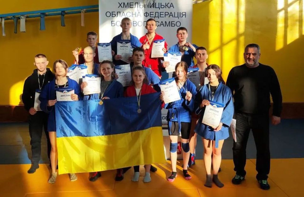 Шепетівчани здобули нагороди чемпіонату Хмельницької області з бойового самбо