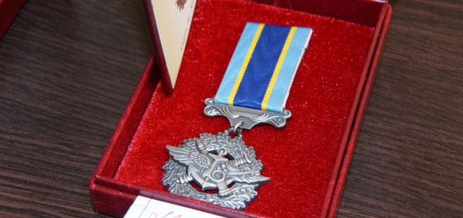 Шепетівчанина нагороджено медаллю “За військову службу Україні”