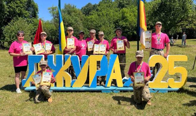 Команда Шепетівського НВК№3 здобула срібні нагороди обласного етапу змагань «Сокіл» («Джура»)