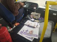 У Шепетівці агітувалали прямо в громадському транспорті