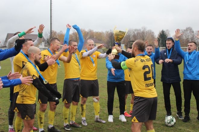Футбольний клуб з Шепетівщини виграв Чемпіонат Хмельницької області з футболу