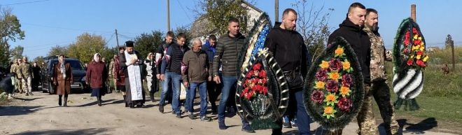 Грицівська громада прощалась із захисником Сергієм Главацьким