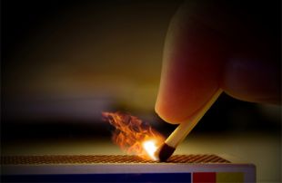 Підпал продуктового магазину