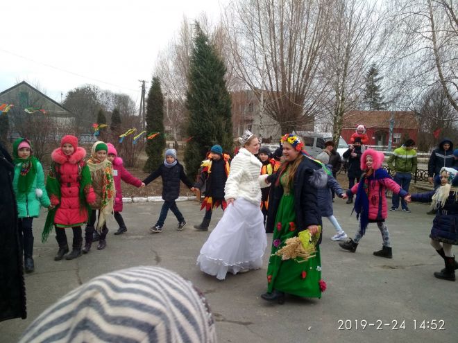 У селі Корчик весело відзначали свято Стрітення