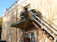 Рятувальники провели тактико-спеціальні навчання у готелі «Центральний»