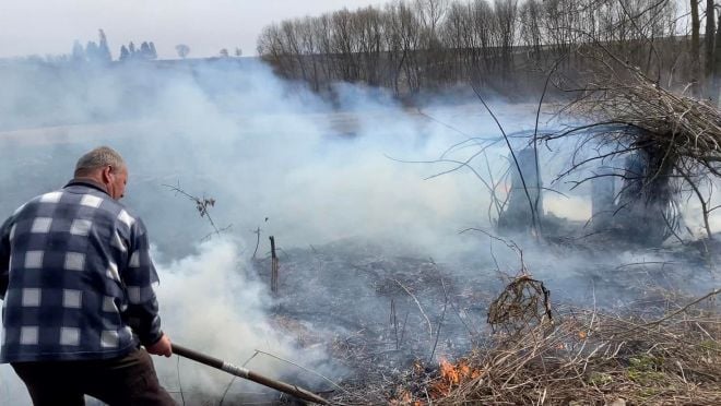 На Шепетівщині затримано ще п&#039;ятьох паліїв сухої рослинності