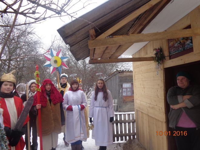У Городнявці селяни показали Різдвяний вертеп