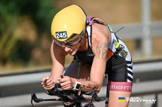 Нетішинка здобула «срібло» на Чемпіонаті України з тріатлону