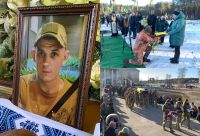 У Славутській громаді провели в останню земну дорогу добровольця Дмитра Глобіна