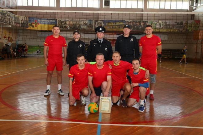 Спортсмени Шепетівського РУП здобули бронзу на чемпіонаті області з волейболу