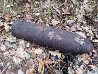 Під Климентовичами знову знайшли артилерійський снаряд