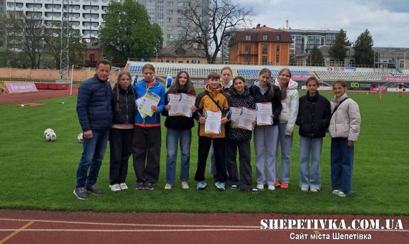 8 медалей здобули шепетівчани на чемпіонат області з легкої атлетики