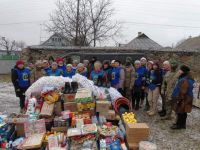 Шепетівські волонтери завезли чимало гостинців захисникам з 88-го батальйону ТрО