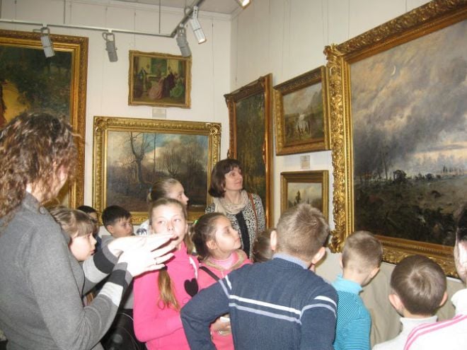 Учні НВК №3 відвідали галерею європейського живопису