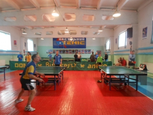 Пройшли обласні змагання з настільного тенісу