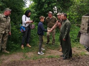 10-річний шепетівчанин витратив свої заощадження на подарунок для ЗСУ