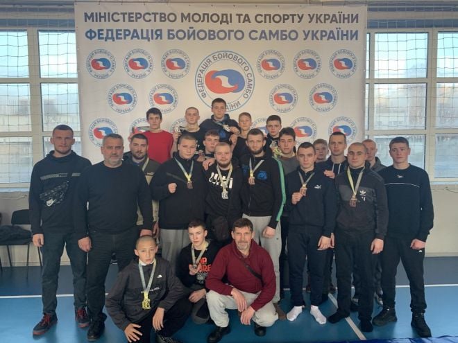 Шепетівчани здобули нагороди чемпіонату України з бойового самбо