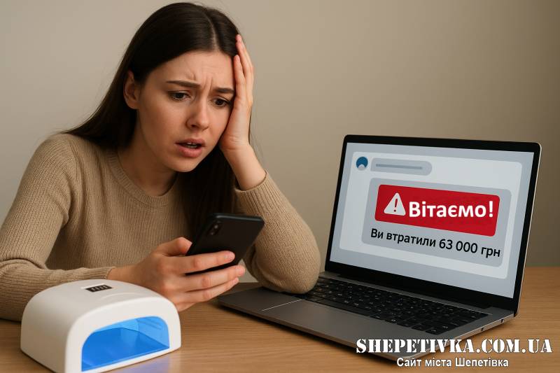 Продаж лампи для манікюру обійшовся славутчанці у понад 63 тис грн