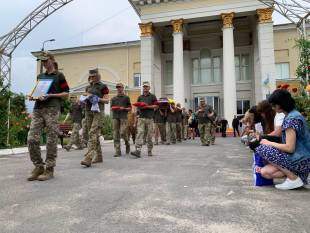 «Він не ховався за посадою»: в останню дорогу провели Сергія Маліновського