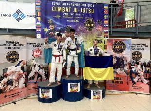 Шепетівчанин здобув 3 нагороди на Чемпіонаті Європи з комбат Дзю-Дзюцу