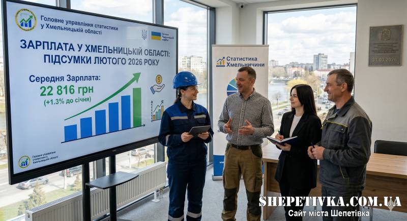 Середня зарплата на Хмельниччині перевищила ₴22,8 тисячі: де платять найбільше