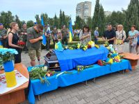 У Нетішині проводжали до Небесного Легіону головного сержанта Костянтина Стасюка