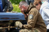 У Нетішині прощались з полеглим захисником Родіоном Крижанським