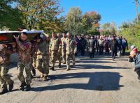 Білокриниччя попрощалося із воїном-захисником Артемом Кожаном
