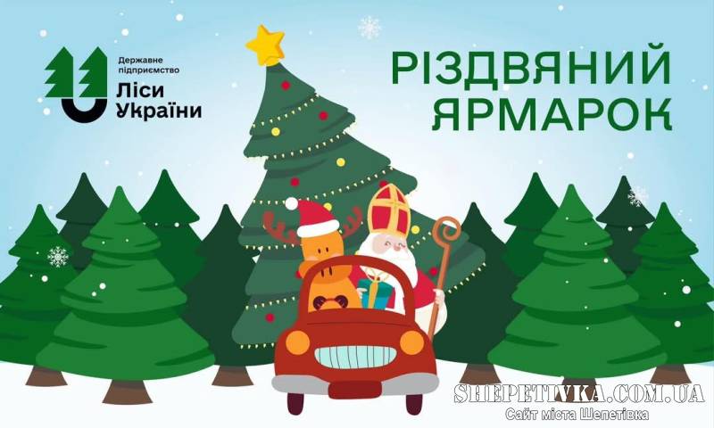На Шепетівщині запрацювали точки продажу різдвяних ялинок: адреси та ціни