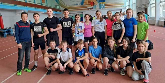 Шепетівчани здобули нагороди обласного турніру з легкої атлетики «Подільська зима»