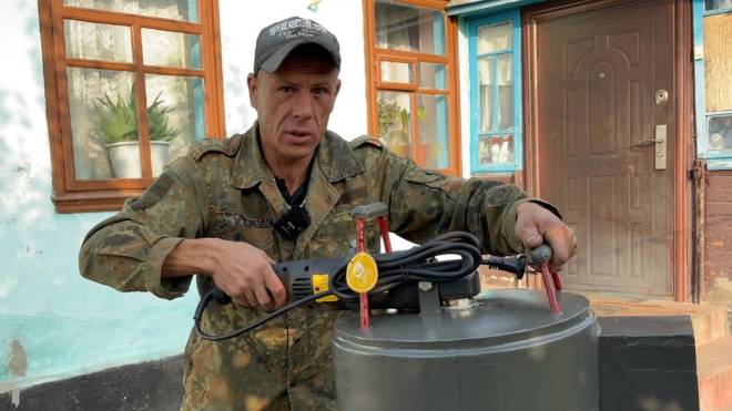 Винахідник із Клубівки розробив поліпшений пристрій для очищення димоходів та подав заявку на патент