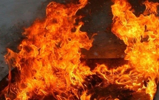 У Грицівській громаді гасили пожежу