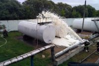 Рятувальники ліквідували умовну пожежу на території нафтобази
