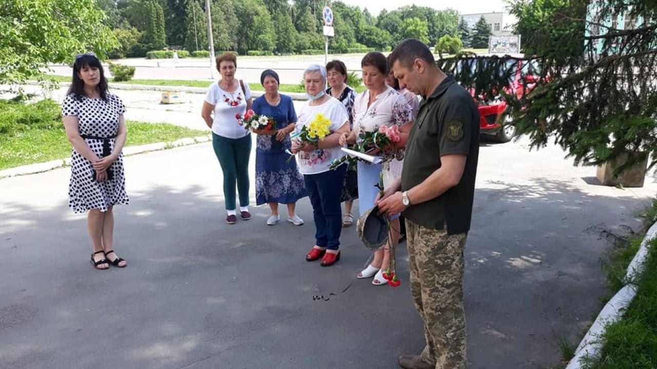 Шепетівчани вшанували пам'ять героя АТО Мазунова Руслана Олександровича