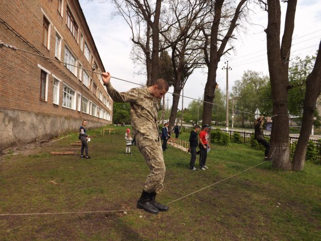 Відбувся міський етап Всеукраїнської дитячо-юнацької військово-патріотично гри «Сокіл («Джура»)
